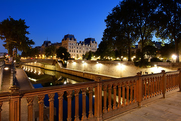 Image showing View from Pont au Double