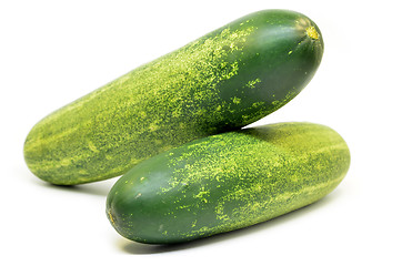 Image showing Fresh green cucumber