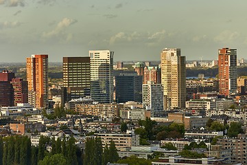 Image showing Rotterdam panoramic view