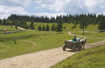 Image showing Mountain road