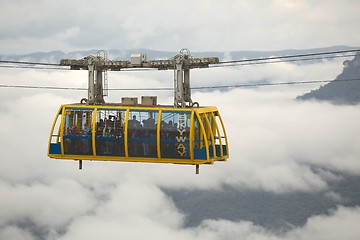 Image showing Misty Mountains Scenic