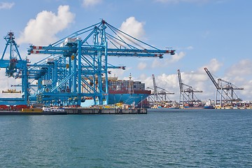 Image showing Huge Container Ship