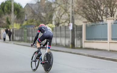 Image showing The Cyclist Laurens ten Dam - Paris-Nice 2016