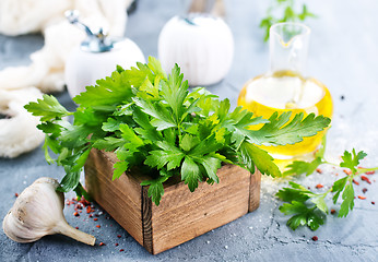 Image showing fresh parsley