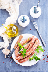 Image showing sausages