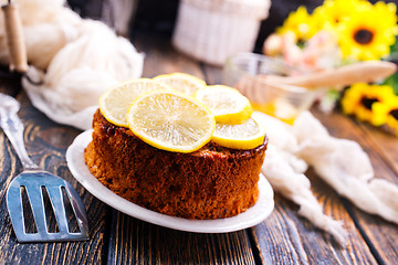 Image showing lemon pie