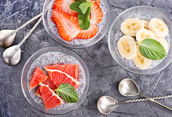 Image showing chia pudding