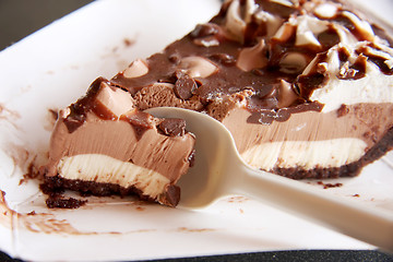 Image showing Chocolate pie