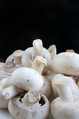 Image showing Whole mushrooms