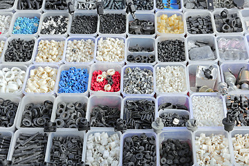 Image showing Plastic and rubber parts