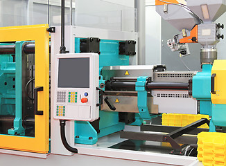 Image showing Injection moulding machine