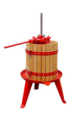 Image showing Wine press