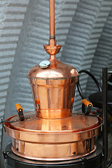 Image showing Copper still