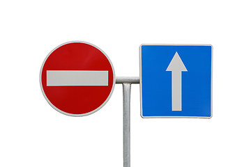 Image showing Direction signs