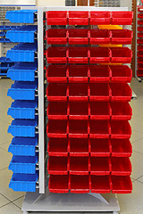 Image showing Storage bins