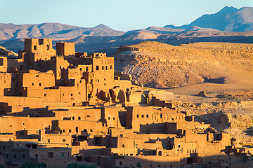 Image showing Ait Benhaddou kasbah, Ouarzazate, Marocco