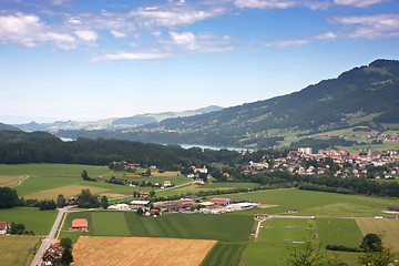 Image showing Farming countryside