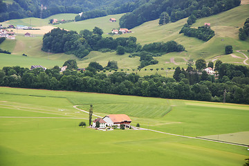 Image showing Farming countryside