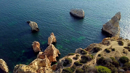 Image showing View of tropical coastline