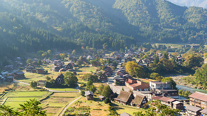 Image showing Japnese Shirakawago old village