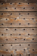 Image showing Old door background