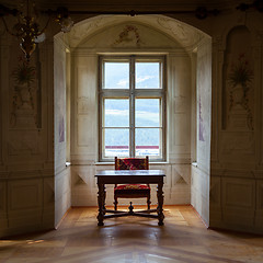 Image showing GRESSONEY, ITALY - January 6th: Interior of Castle Savoia