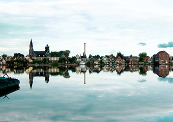 Image showing Zaanse Schans Reflection