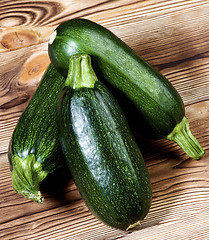 Image showing Fresh Ripe Zucchini