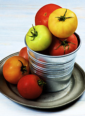 Image showing Colorful Fresh Tomatoes