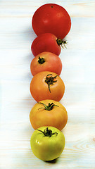 Image showing Colorful Fresh Tomatoes