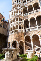 Image showing Bovolo staircase in Venice