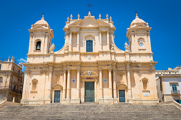 Image showing NOTO, ITALY - San Nicolò Cathedral, UNESCO Heritage Site