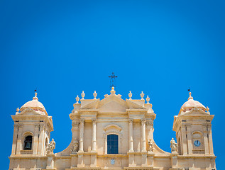 Image showing NOTO, ITALY - San Nicolò Cathedral, UNESCO Heritage Site