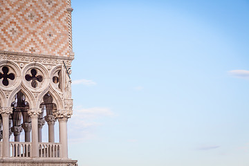 Image showing Venice, Italy - Palazzo Ducale detail