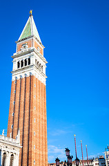 Image showing St Mark Campanile in Venice