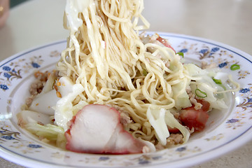 Image showing Chinese noodles