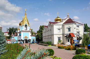 Image showing Ciuflea AKA Sf Teodor Tiron Monastery view