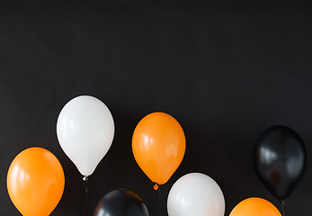 Image showing air balloons for halloween or birthday party