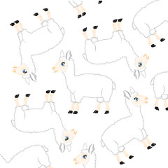 Image showing Pets sheep pattern