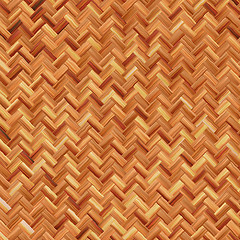 Image showing Woven basket texture