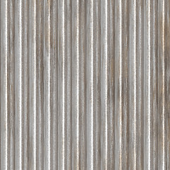Image showing Corrugated metal