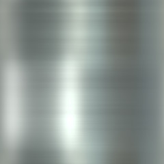 Image showing Glossy brushed metal