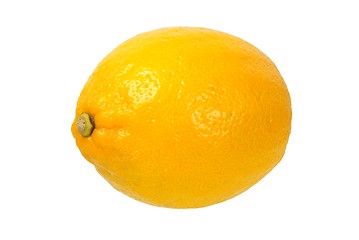 Image showing Lemon on white