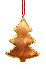 Image showing Wooden Christmas Decoration