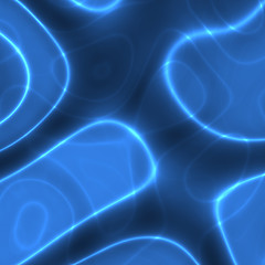 Image showing Glowing wavy lines