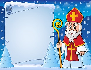 Image showing Parchment with Sinterklaas theme 6