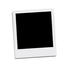 Image showing typical polaroid picture frame for your content