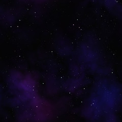 Image showing a seamless sky by night with lots of stars