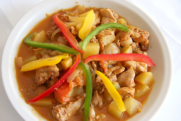 Image showing Spicy curry