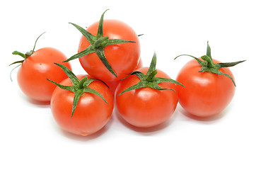 Image showing Red cherry tomato